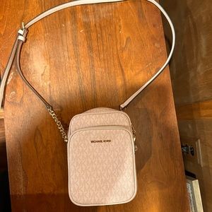Michael Kors pink crossbody